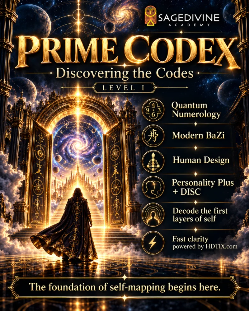 Level I — PRIME CODEX: Discovering the Codes