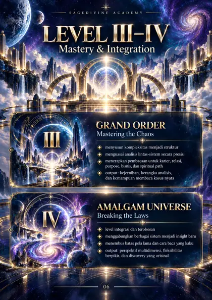 Panduan Resmi 2027 — halaman 6: Level III–IV