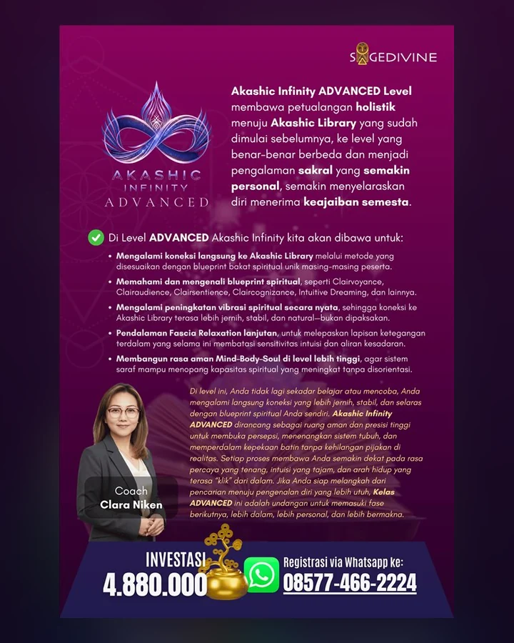 Cover Akashic Infinity Advanced