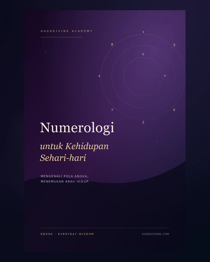 Cover Numerologi untuk Kehidupan Sehari-hari