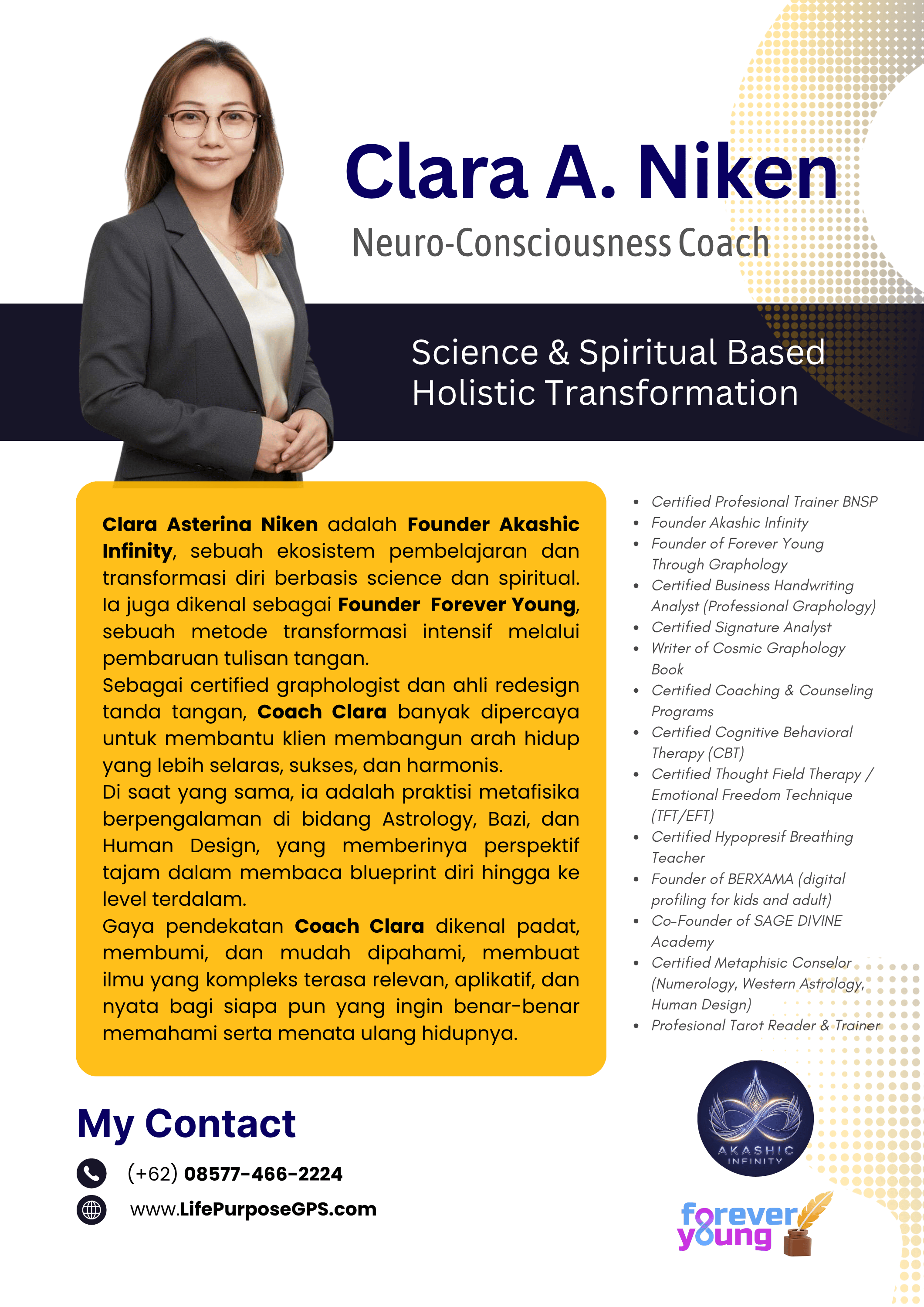 Coach Clara A. Niken